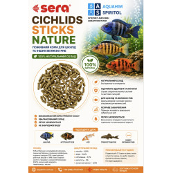Sera Cichlids Sticks Nature